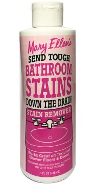 Send Tough Bathroom Stains Down the Drain