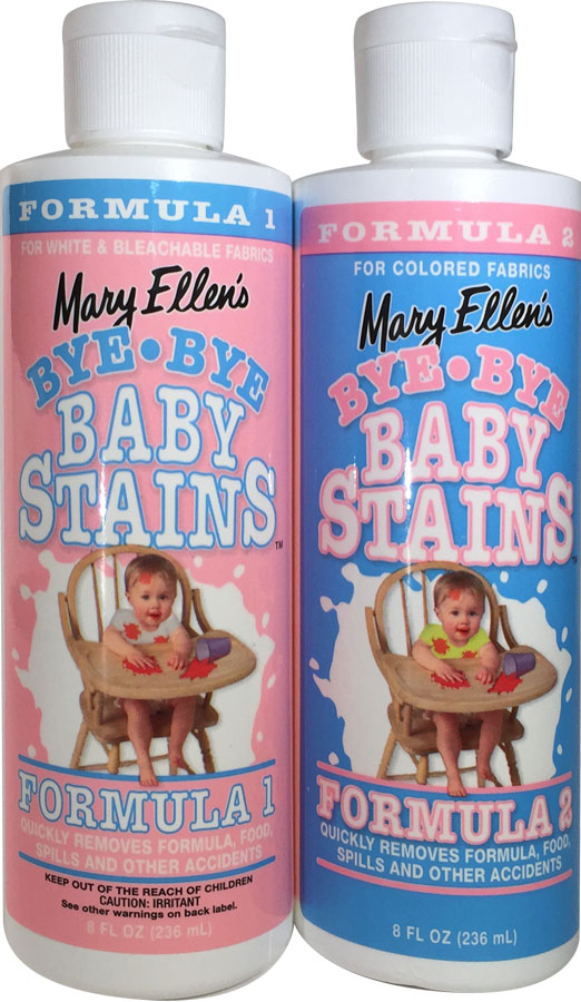 Formula 1 & 2 Bye Bye Baby Stains Set Mary Ellen Products